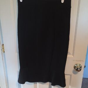 Elegant Black Pencil Skirt for Women